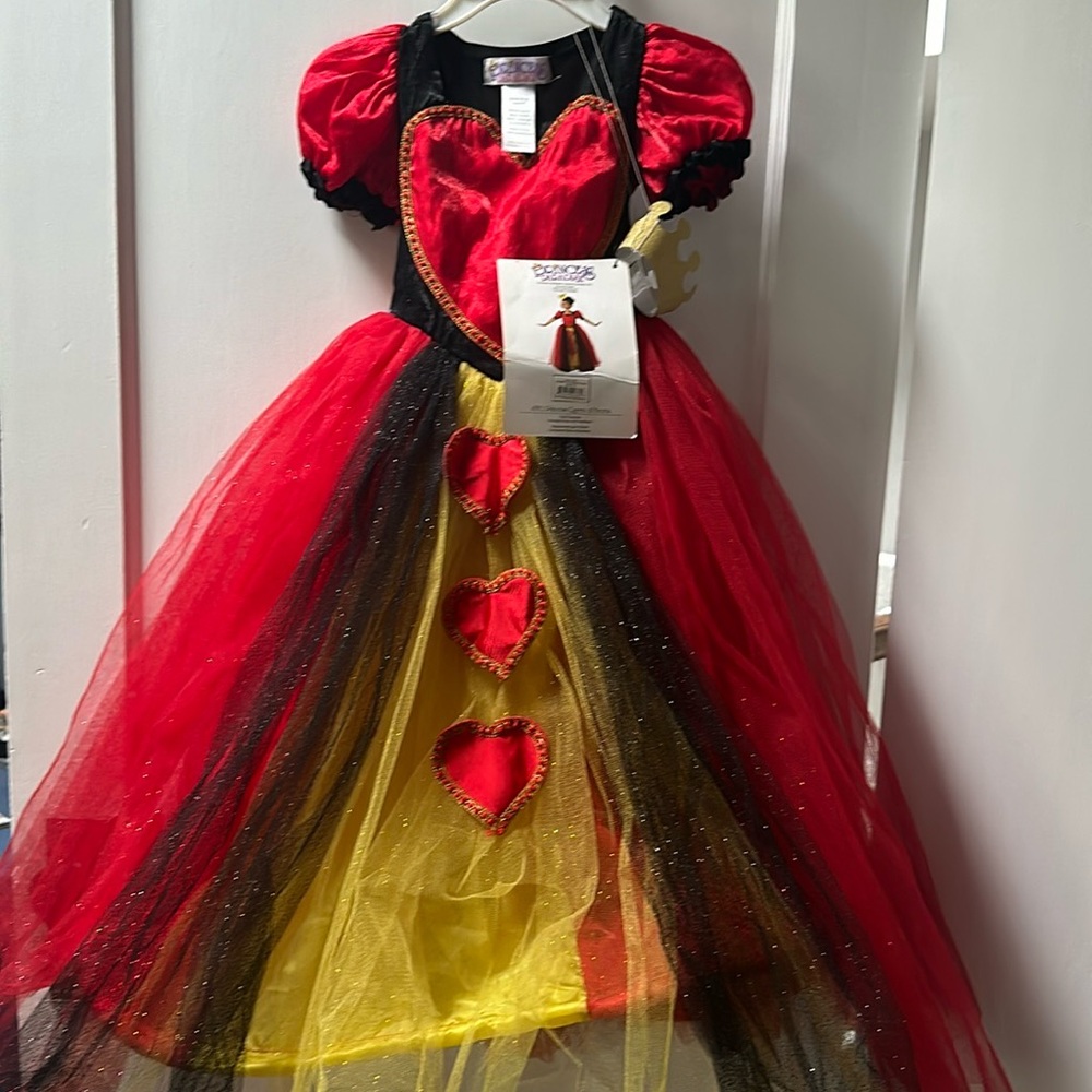 Queen of Hearts kids costume